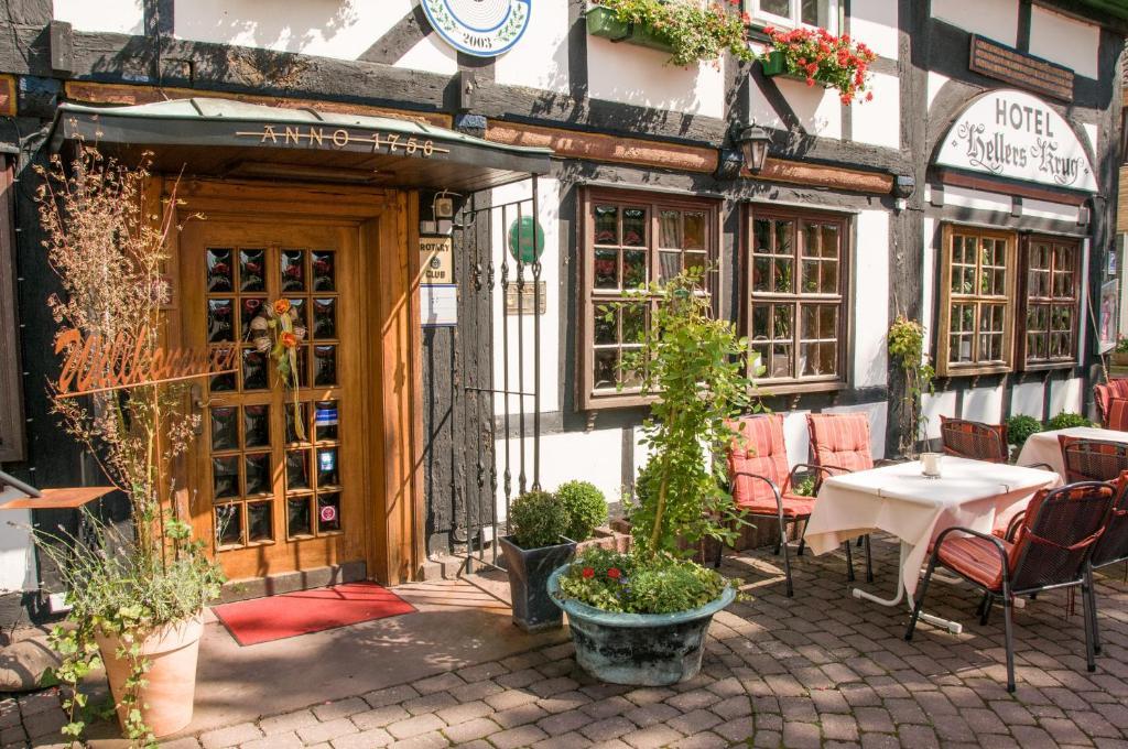 Hotel Hellers Krug Holzminden Buitenkant foto