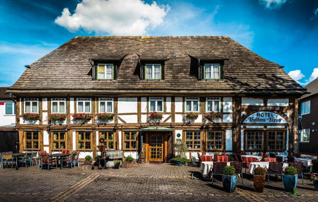 Hotel Hellers Krug Holzminden Buitenkant foto